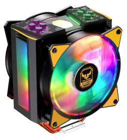 酷碼 MA410M RGB TUF版/雙扇/4導管/3pin(5V)/溫度感測/高16.5/TDP:150W【VWX】