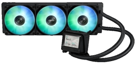 華碩 MAX GAMING LC 360 ARGB LCD(黑) 水冷/2.4吋液晶/厚:5.6cm/
