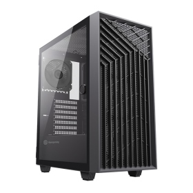 Apexgaming MAZE SA300 迷宮 黑 顯卡長33/CPU高17/玻璃透側/內建風扇前3後1/ATX