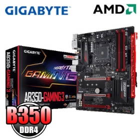 技嘉 AB350-GAMING 3(ATX/1H1D/U3.1/M.2/註冊五年保)