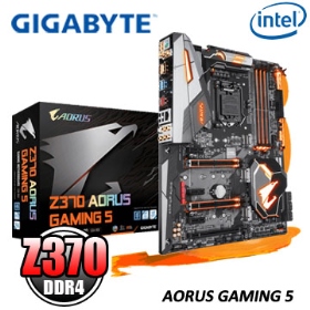 技嘉 Z370 AORUS GAMING 5(ATX/1H1P/Ｉ網/ac+BT4/註五年)