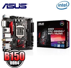華碩 B150I PRO GAMING/WIFI/AURA(mini-ITX/1D1H/U3/M.2/i網/WIF