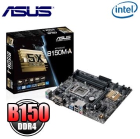 華碩 B150M-A(M-ATX/1A1D1H/U3/四年到府) DDR4