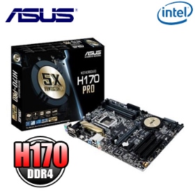 華碩 H170-PRO(ATX/1A1D1H/U3S6/M.2/EX./全固/四年到府)
