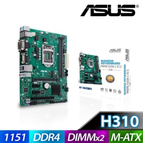 華碩 PRIME H310M-C R2.0/CSM(M-ATX/1A1D/M.2/COM埠/註四年)