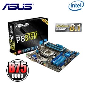 華碩 P8B75-M(M-ATX/1A1D1H/U3S6/前置U3)