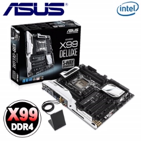 華碩 X99-DELUXE/ATX/M.2/EX./WIFI 1300 AC/Dual Intel Lan/8X DDR4