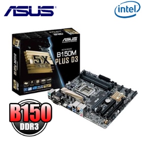 華碩 B150M-PLUS D3(M-ATX/1A1D1H/U3S6/全固/四年到府)
