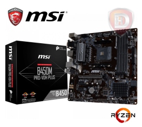 微星 B450M PRO-VDH PLUS(M-ATX/1A1D1H/註四年) 