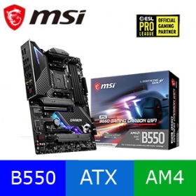 微星 MPG B550 GAMING CARBON WIFI(ATX/1H1P/2.5G/ax+BT/五年)12+2+1相供電