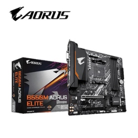技嘉 B550 AORUS ELITE(ATX/1H1P/Realtek 2.5/註五年) 122相供電