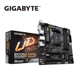 技嘉 B550M DS3H(M-ATX/1D1H/Realtek LAN/註四年) 53相供電