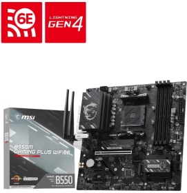 MSI B550M GAMING PLUS WIFI(M-ATX)