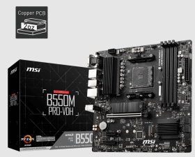 MSI B550M PRO-VDH(M-ATX/1A1H1P/Realtek LAN)