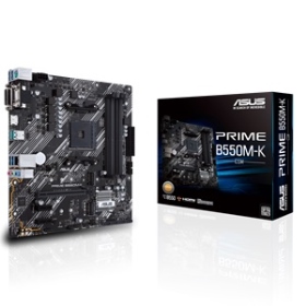 華碩 PRIME B550M-K/CSM(M-ATX/1A1D1H/Realtek LAN/註四年) 4+2相供電