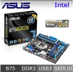 華碩 B75M-PLUS(M-ATX/1A1D1H/U3/四年保固)