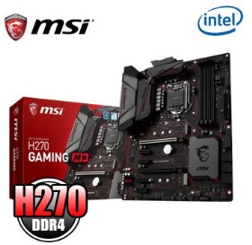 微星 H270 GAMING M3(ATX/1D1H/U3.1/2*M.2/K網/註冊五年保)