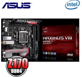 華碩 MAXIMUS VIII IMPACT(mini-ITX/1H/U3.1/U.2/i網/AC+BT4.1)