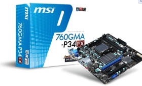 微星 760GMA-P34(FX)/M-ATX/1A1D/U3S6/前置19Pin U3