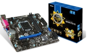 微星 H81M-P33 V2/M-ATX/1A1D/LPT/U3S6/全固/前U3