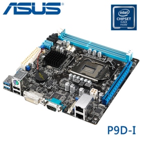華碩 P9D-I(mini-ITX/C222/單1150/D3/1D/U3/2*Ｉ網/LSI RAID)(含ASMB7-IKVM)