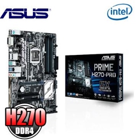 華碩 PRIME H270-PRO(ATX/1D1H1P/U3.1/2*M.2/i網/註冊四年保)