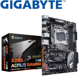 技嘉 X299 AORUS GAMING(ATX/Ｉ網/12V 8p/註四年) 僅支援KabyLake-X CPU