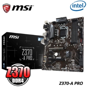 微星 Z370-A PRO(ATX/1A1D1P/註四年)