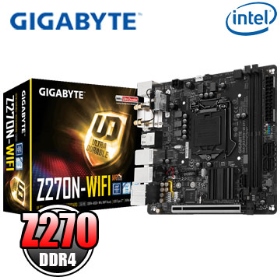 技嘉 Z370N-WIFI(mini-ITX/2H1P/2*M.2/2*Ｉ網/acBT/註四年)