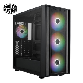 酷碼 MasterBox 600 黑 顯卡長41/CPU高17/玻璃透側/支援背插/ATX