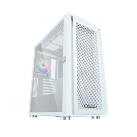 Apexgaming METEOR TE220 流星 白 顯卡長38.3/CPU高17.4/側掀玻璃/含顯卡支撐架/E-ATX