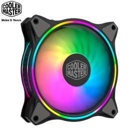 酷碼 MasterFan MF120 Halo 黑 風扇/雙環A.RGB/防脫線/PWM(MFL-B2DN-18NPA-R1)