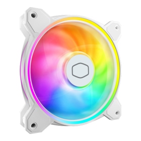 酷碼 MasterFan MF120 Halo2 白 風扇/雙環A.RGB//PWM(MFL-B2DW-21NP2-R2)