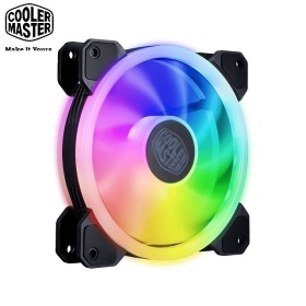 酷碼 MasterFan MF120 S3 ARGB 冰花風扇/1800RPM/雙環式ARGB/PWM(MFW-B2DN-18NPA-S3)