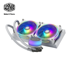 酷碼 MasterLiquid ML240 ILLUSION 白色版 /A.RGB GEN2燈效/厚:5.2/3年【VWX】