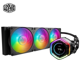 酷碼 MasterLiquid 360 ION 水冷/2.1吋LCD/Mobius 120P風扇/厚:5.2/6年