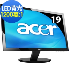 ACER P196HQL/1A/10000萬:1/5ms/無喇叭