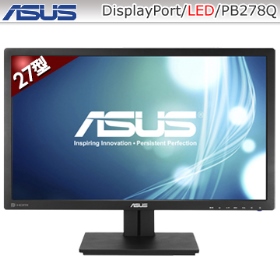 ASUS PB278Q LED背光(PLS面板)/1A1D1H1P/8000萬:1/5ms/含喇叭/ 