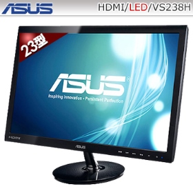 華碩 VS238H LED背光/1A1D1H三介面/5000萬:1/5ms/一年保無亮
