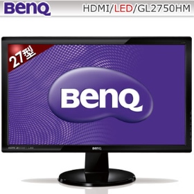 BENQ GL2750HM LED背光/1A1D1H/1200萬:1/2ms/含喇叭(無音源線)