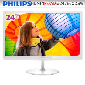 PHILIPS 247E6QDSW 24型 D-Sub/DVI/MHL-HDMI