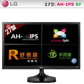 LG 27MP37VQ-B(1A1D1H)(5萬:1/5ms)(AH-IPS)(無喇叭)低藍光不閃爍