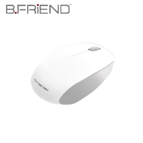 B.Friend MA-06 2.4G無線滑鼠-白灰色
