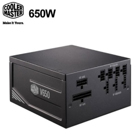 酷碼 V650 GOLD 650W 金牌/全模組/LLC+DC-DC/10年保/CPU主線:18AWG