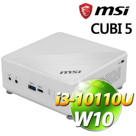 微星 Cubi 5 10M【407TW】Intel i3-10110U/8G/256G SSD/WIN10/白