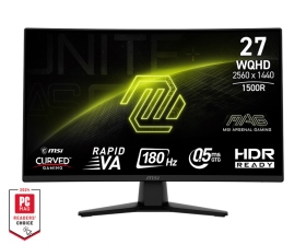MSI MAG 274CQF〈2H1P/VA曲面/1500R/180Hz〉