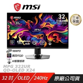 MSI MPG 322UR QD-OLED X24