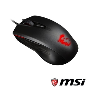 微星 Clutch GM40 電競光學滑鼠/有線/PMW3310/5000dpi/歐姆龍