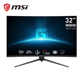 MSI G32CQ5P(2H1P/1ms/VA曲面/170Hz/無喇叭/Adaptive-Sync)