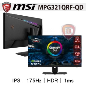 MSI Optix MPG321QRF-QD(2H1P1C/1ms/IPS/175Hz/無喇叭/HDR600)